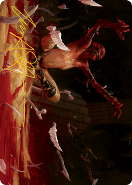 Bone Shards Art Card (Gold-Stamped Signature) [Modern Horizons 2 Art Series] | Game Master's Emporium (The New GME)