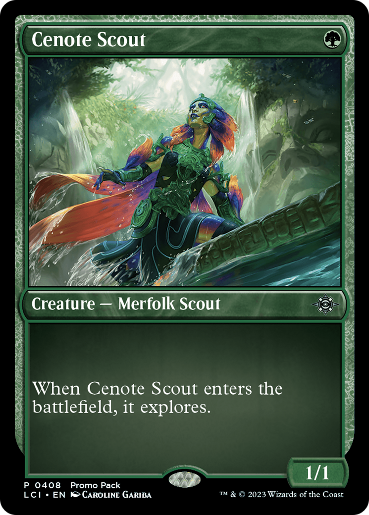 Cenote Scout [The Lost Caverns of Ixalan Promos] | Game Master's Emporium (The New GME)