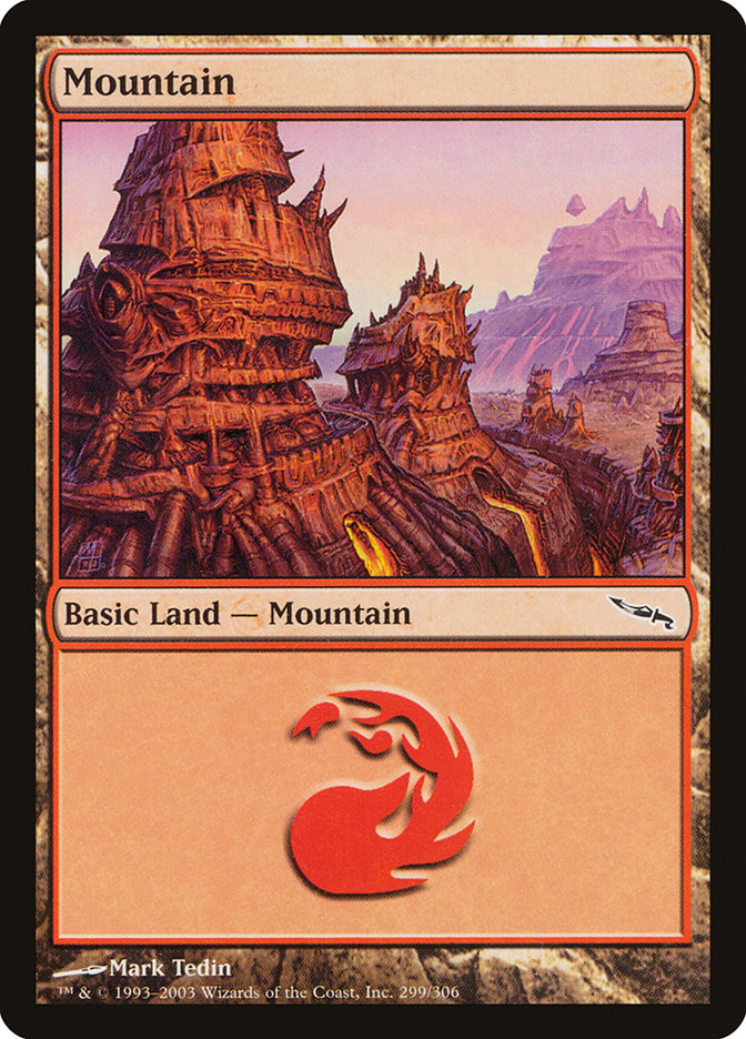 Mountain (299) [Mirrodin] | Game Master's Emporium (The New GME)