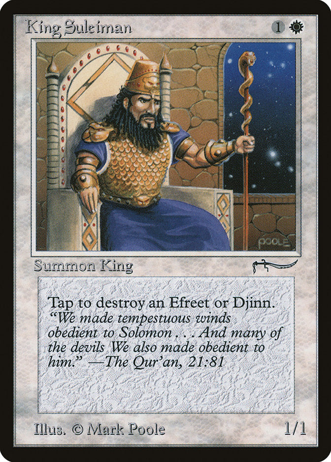 King Suleiman [Arabian Nights] | Game Master's Emporium (The New GME)