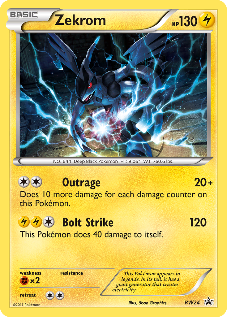 Zekrom (BW24) [Black & White: Black Star Promos] | Game Master's Emporium (The New GME)