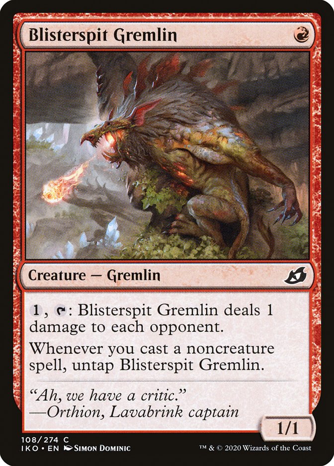 Blisterspit Gremlin [Ikoria: Lair of Behemoths] | Game Master's Emporium (The New GME)