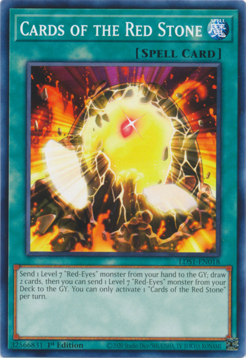 Cards of the Red Stone [LDS1-EN018] Common | Game Master's Emporium (The New GME)
