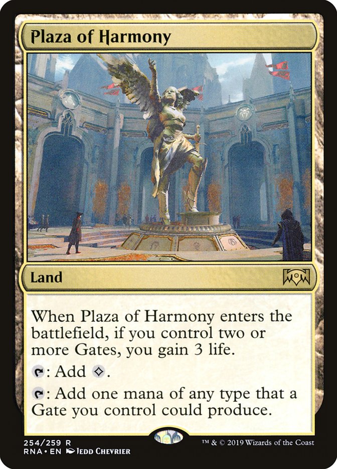 Plaza of Harmony [Ravnica Allegiance] | Game Master's Emporium (The New GME)