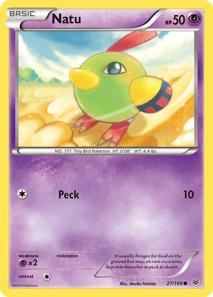Natu (27/108) [XY: Roaring Skies] | Game Master's Emporium (The New GME)