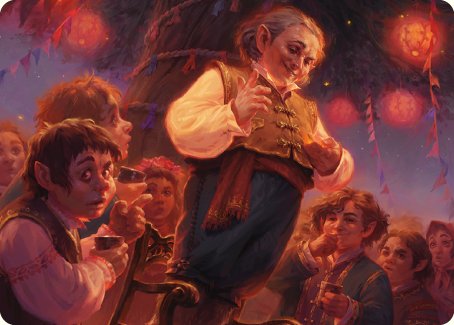 Bilbo, Retired Burglar Art Card [The Lord of the Rings: Tales of Middle-earth Art Series] | Game Master's Emporium (The New GME)