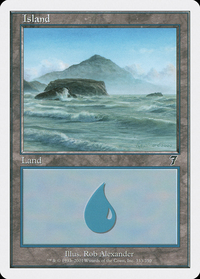 Island (333) [Seventh Edition] | Game Master's Emporium (The New GME)