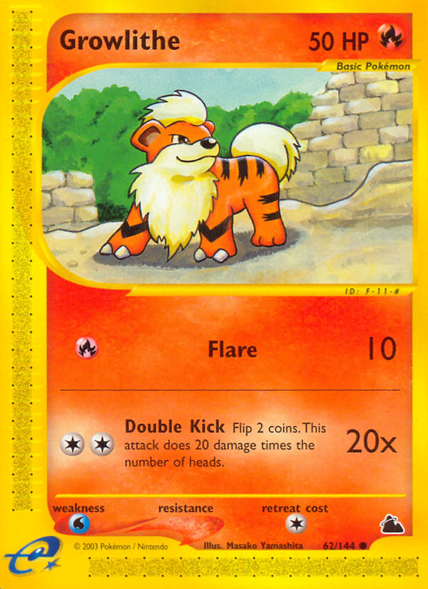 Growlithe (62/144) [Skyridge] | Game Master's Emporium (The New GME)