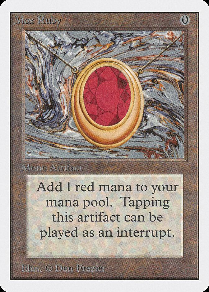 Mox Ruby [Unlimited Edition] | Game Master's Emporium (The New GME)