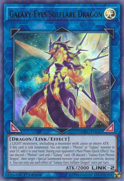 Galaxy-Eyes Solflare Dragon [SOFU-EN042] Ultra Rare | Game Master's Emporium (The New GME)