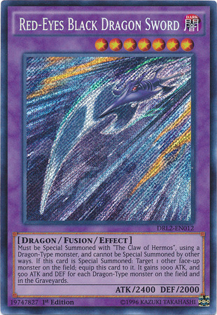 Red-Eyes Black Dragon Sword [DRL2-EN012] Secret Rare | Game Master's Emporium (The New GME)