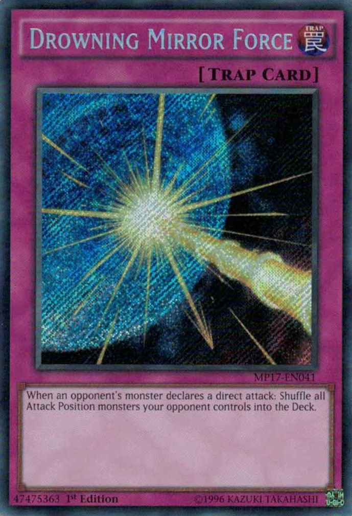 Drowning Mirror Force [MP17-EN041] Secret Rare | Game Master's Emporium (The New GME)