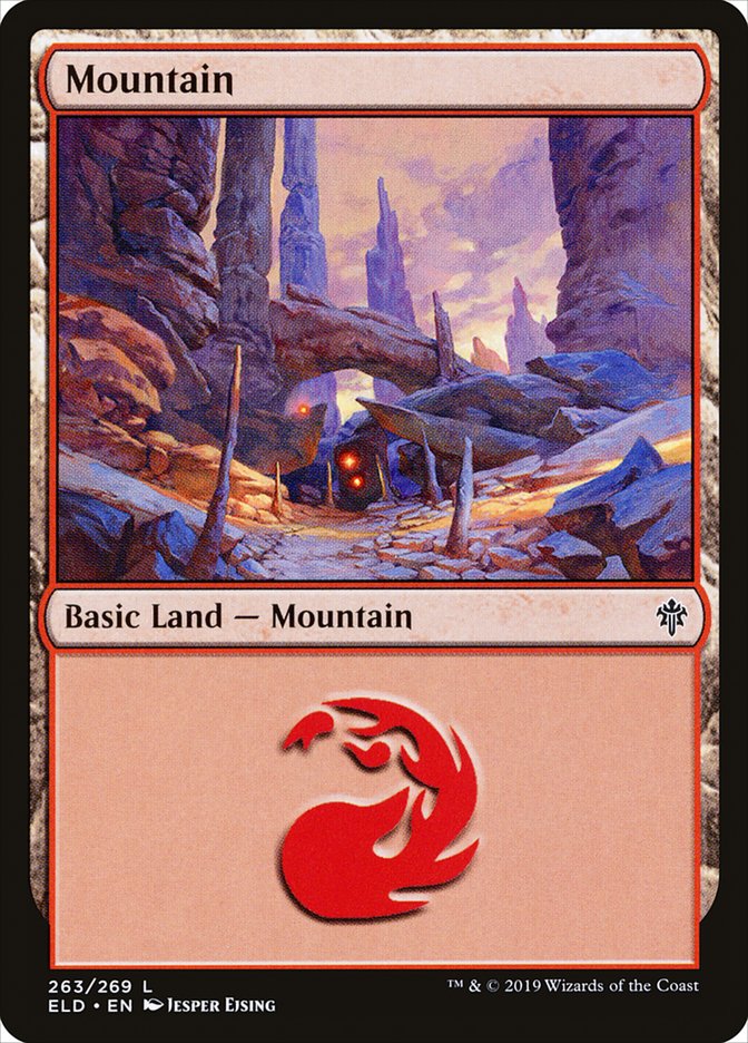 Mountain (263) [Throne of Eldraine] | Game Master's Emporium (The New GME)