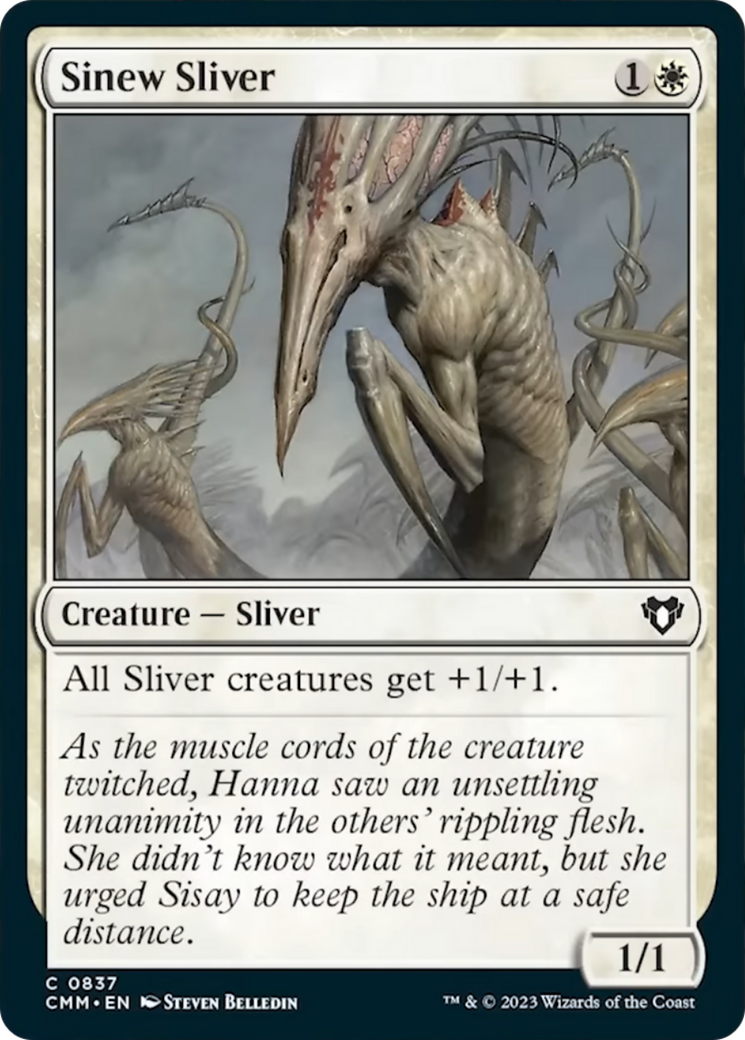 Sinew Sliver [Commander Masters] | Game Master's Emporium (The New GME)