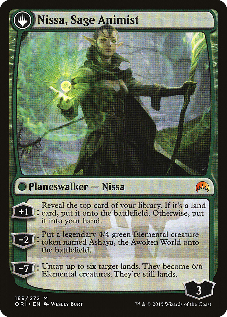 Nissa, Vastwood Seer // Nissa, Sage Animist [Secret Lair: From Cute to Brute] | Game Master's Emporium (The New GME)