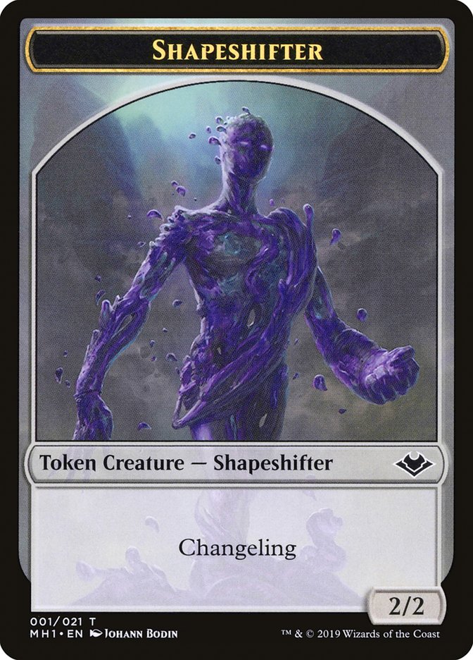 Shapeshifter Token [Modern Horizons Tokens] | Game Master's Emporium (The New GME)