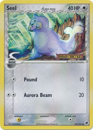 Seel (62/101) (Delta Species) (Stamped) [EX: Dragon Frontiers] | Game Master's Emporium (The New GME)