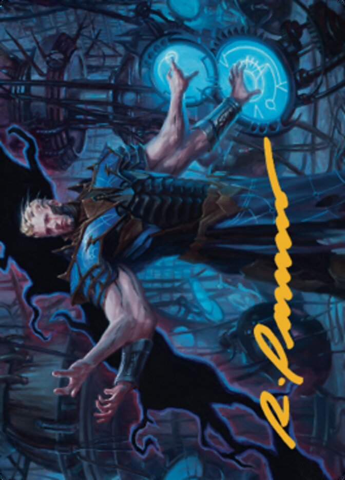 Ertai Resurrected Art Card 1 (Gold-Stamped Signature) [Dominaria United Art Series] | Game Master's Emporium (The New GME)
