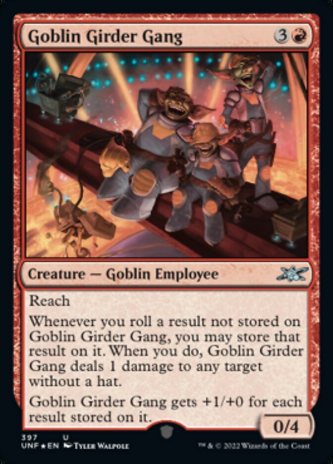 Goblin Girder Gang (Galaxy Foil) [Unfinity] | Game Master's Emporium (The New GME)