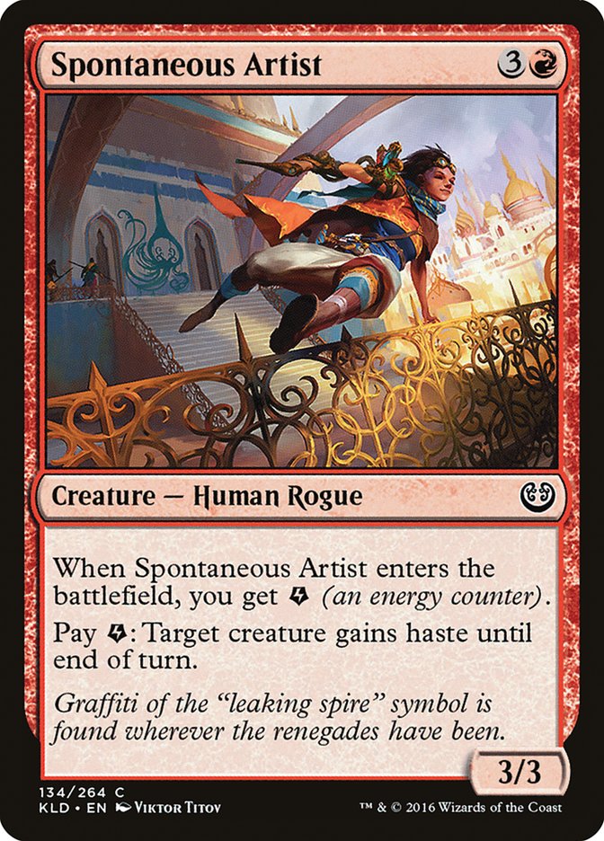 Spontaneous Artist [Kaladesh] | Game Master's Emporium (The New GME)