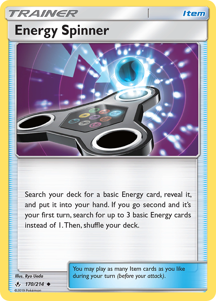 Energy Spinner (170/214) [Sun & Moon: Unbroken Bonds] | Game Master's Emporium (The New GME)