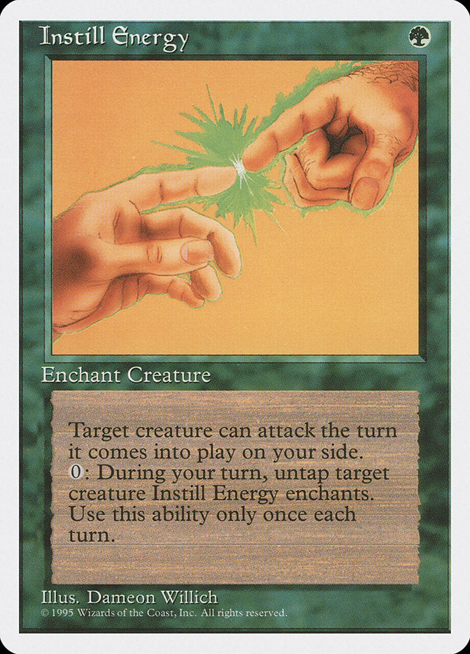 Instill Energy [Fourth Edition] | Game Master's Emporium (The New GME)