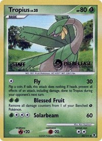 Tropius (52/111) (Staff Prerelease Promo) [Nintendo: Black Star Promos] | Game Master's Emporium (The New GME)