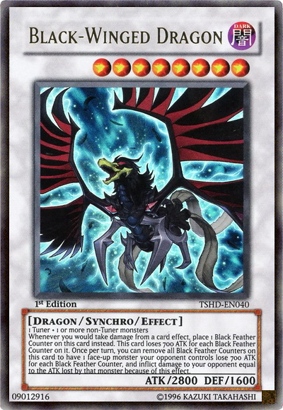 Black-Winged Dragon [TSHD-EN040] Ultra Rare | Game Master's Emporium (The New GME)