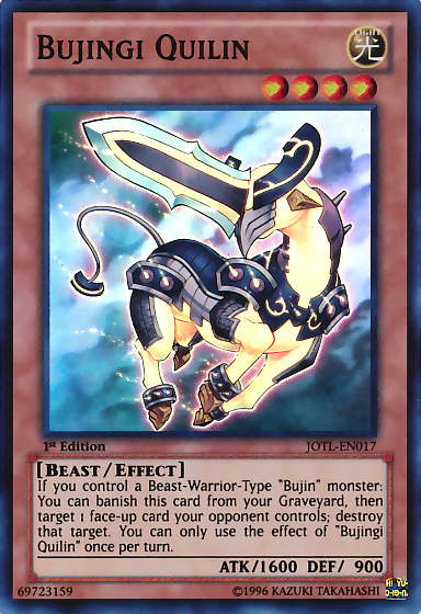 Bujingi Quilin [JOTL-EN017] Super Rare | Game Master's Emporium (The New GME)