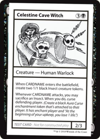 Celestine Cave Witch (2021 Edition) [Mystery Booster Playtest Cards] | Game Master's Emporium (The New GME)