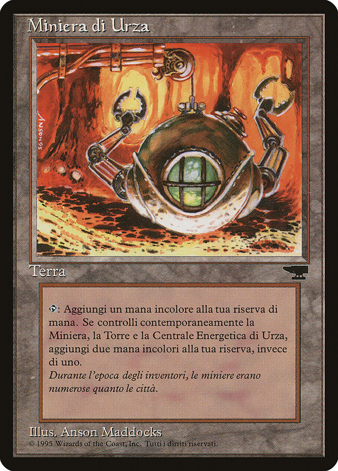 Urza's Mine (Mouth) (Italian) - "Miniera di Urza" [Rinascimento] | Game Master's Emporium (The New GME)