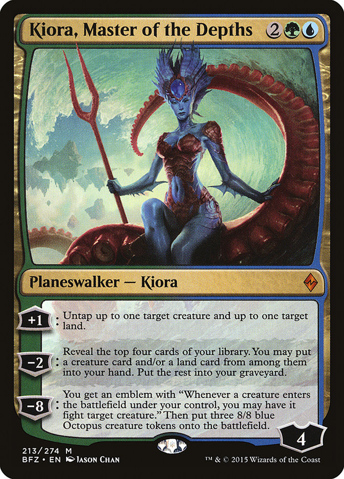 Kiora, Master of the Depths [Battle for Zendikar] | Game Master's Emporium (The New GME)