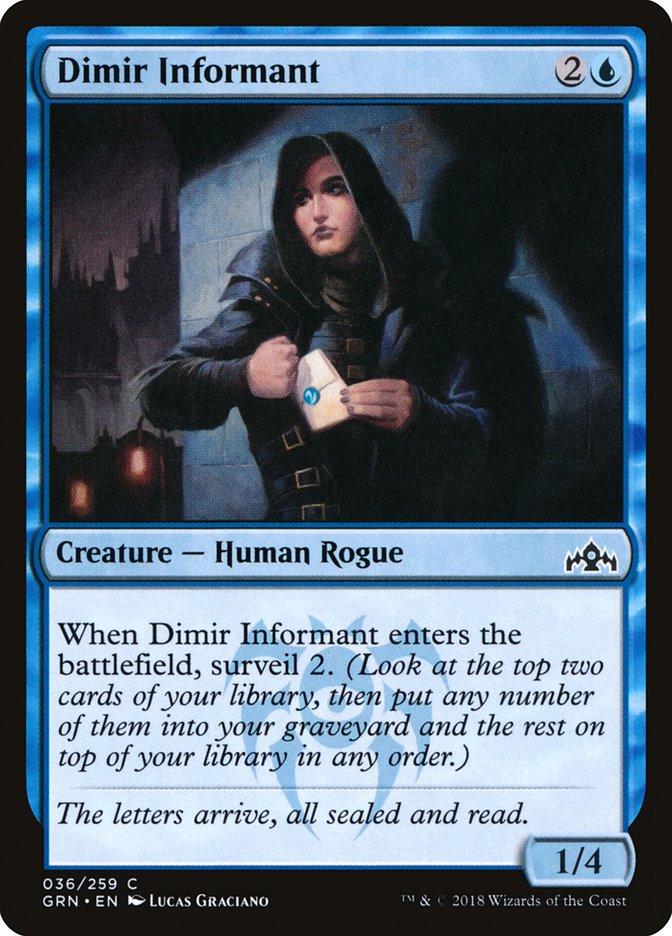 Dimir Informant [Guilds of Ravnica] | Game Master's Emporium (The New GME)