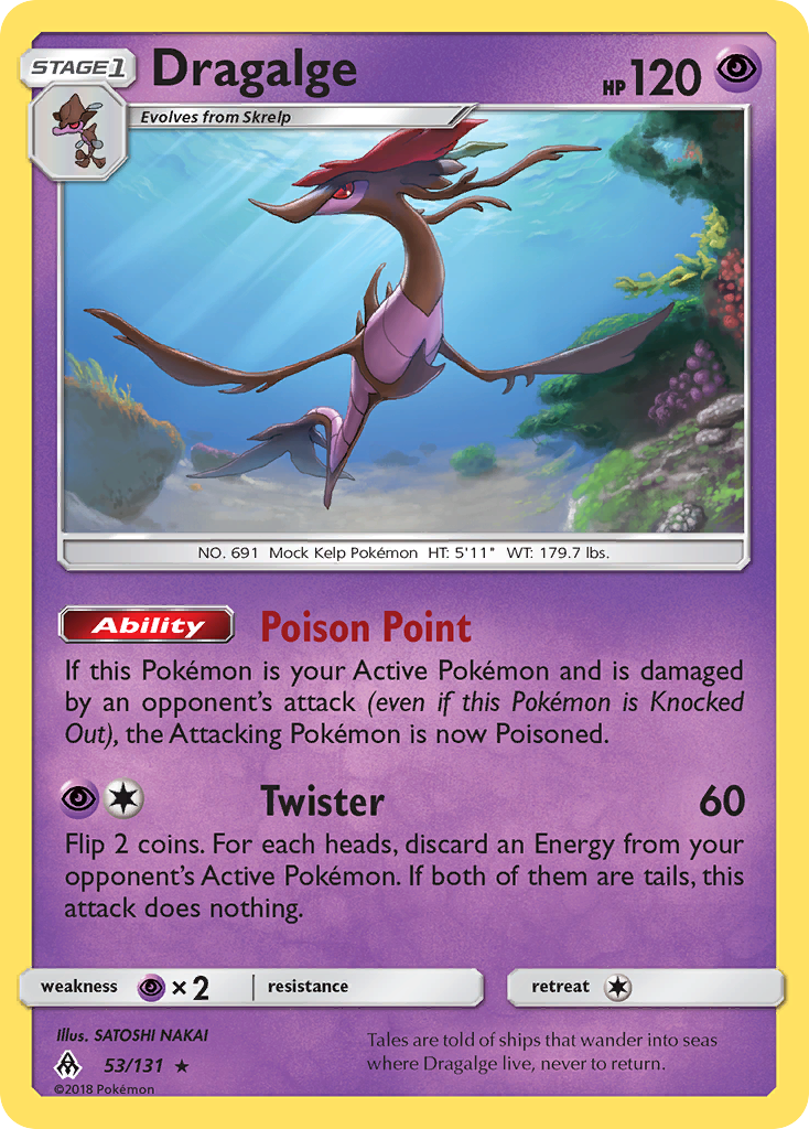 Dragalge (53/131) [Sun & Moon: Forbidden Light] | Game Master's Emporium (The New GME)