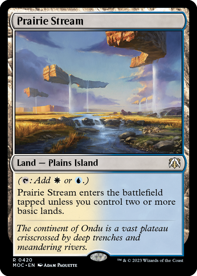 Prairie Stream [March of the Machine Commander] | Game Master's Emporium (The New GME)