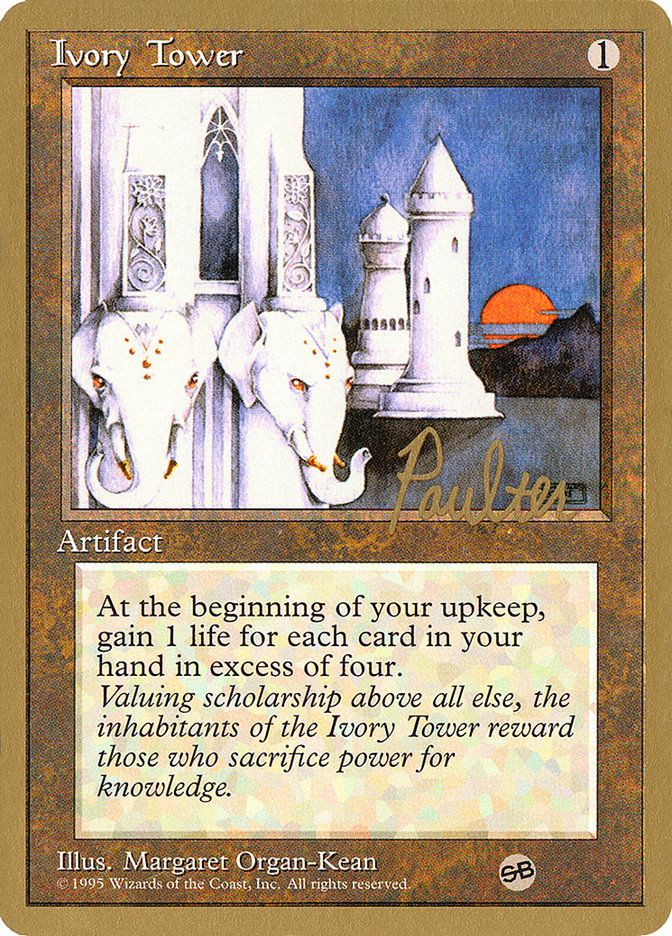 Ivory Tower (Preston Poulter) (SB) [Pro Tour Collector Set] | Game Master's Emporium (The New GME)