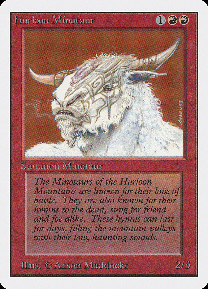 Hurloon Minotaur [Unlimited Edition] | Game Master's Emporium (The New GME)