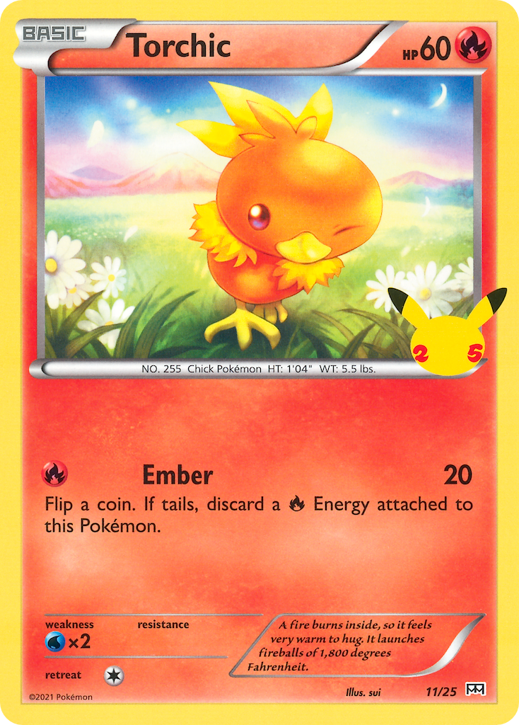 Torchic (11/25) [McDonald's 25th Anniversary] | Game Master's Emporium (The New GME)