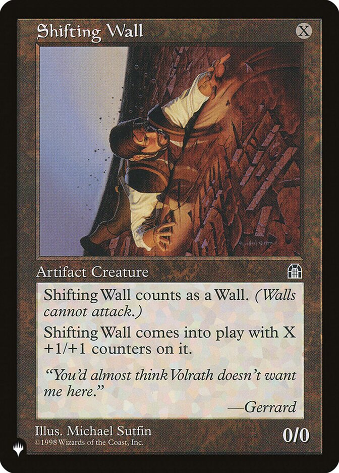 Shifting Wall [The List] | Game Master's Emporium (The New GME)