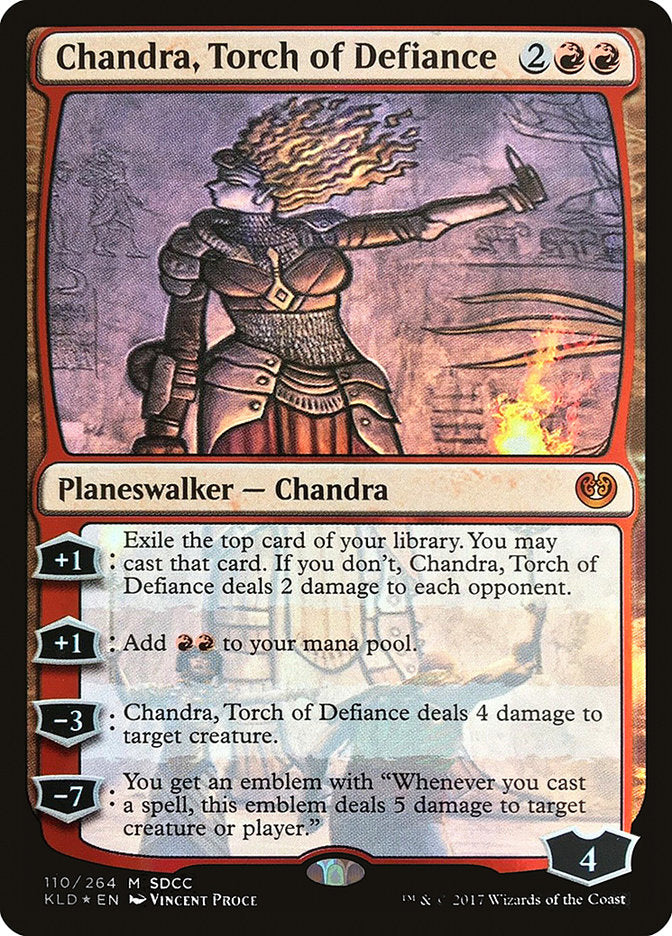 Chandra, Torch of Defiance [San Diego Comic-Con 2017] | Game Master's Emporium (The New GME)