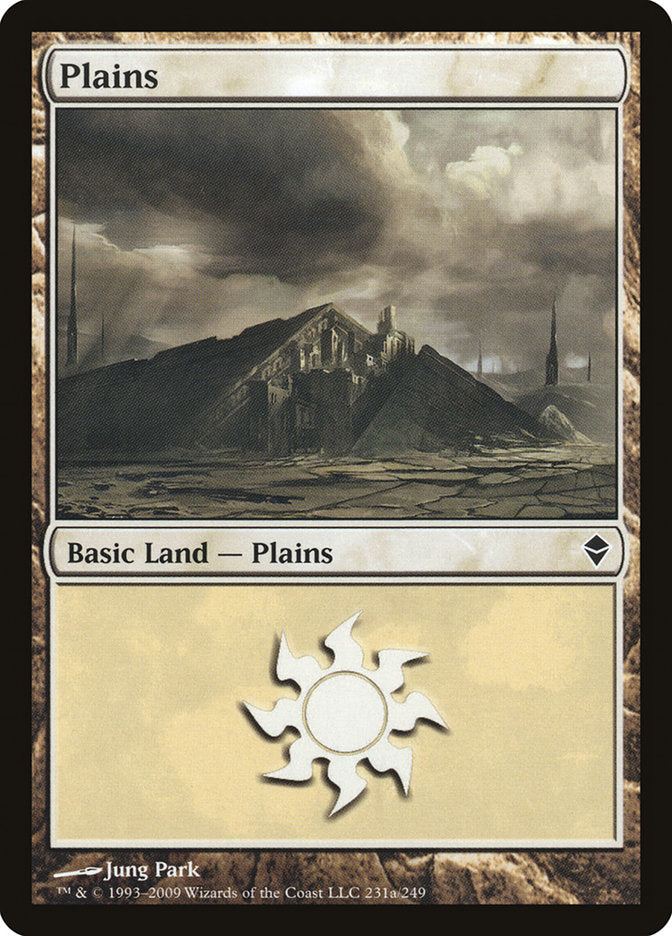 Plains (231a) [Zendikar] | Game Master's Emporium (The New GME)