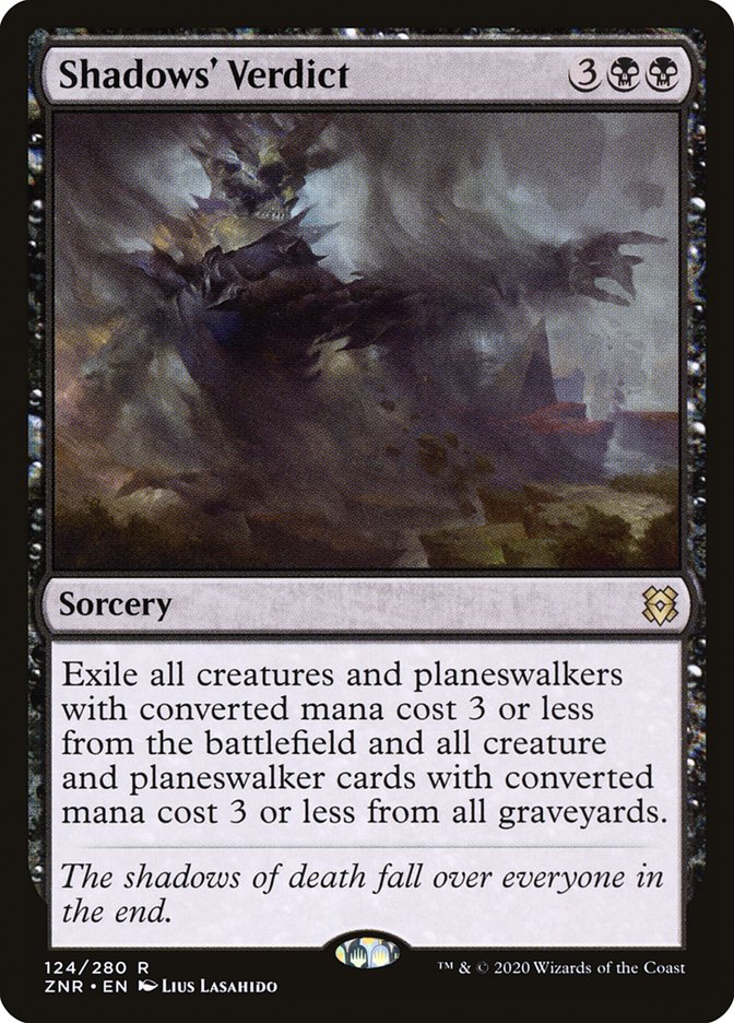 Shadows' Verdict [Zendikar Rising] | Game Master's Emporium (The New GME)