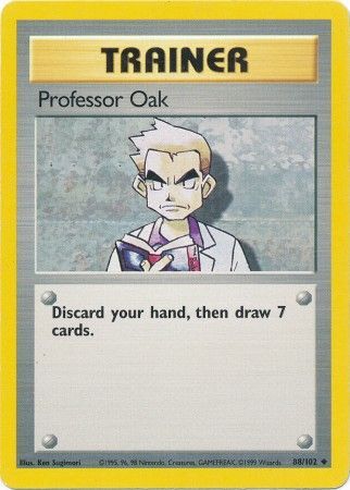 Professor Oak (88/102) [Base Set Unlimited] | Game Master's Emporium (The New GME)