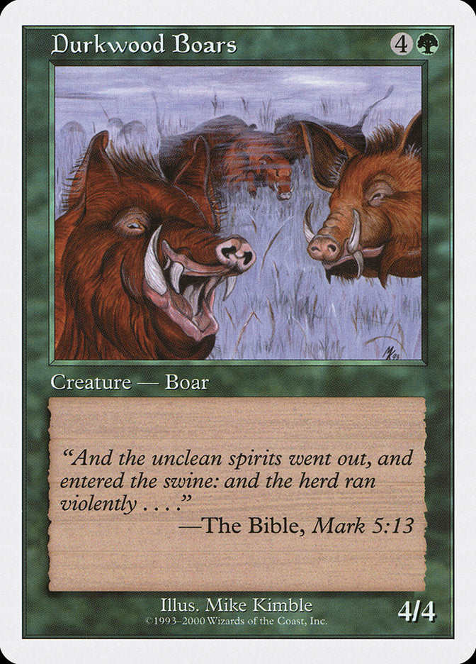 Durkwood Boars [Starter 2000] | Game Master's Emporium (The New GME)