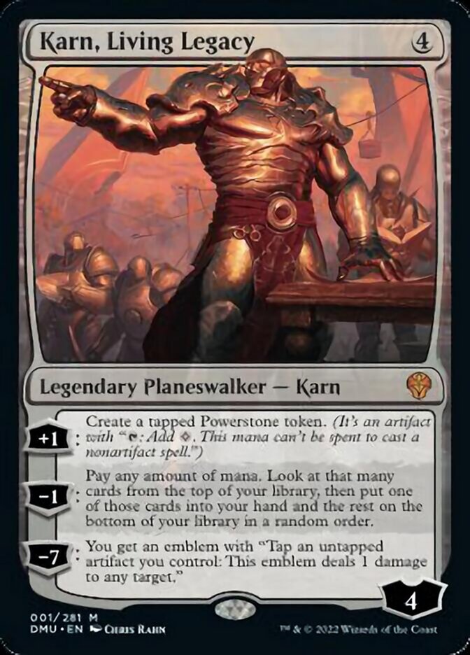 Karn, Living Legacy [Dominaria United] | Game Master's Emporium (The New GME)