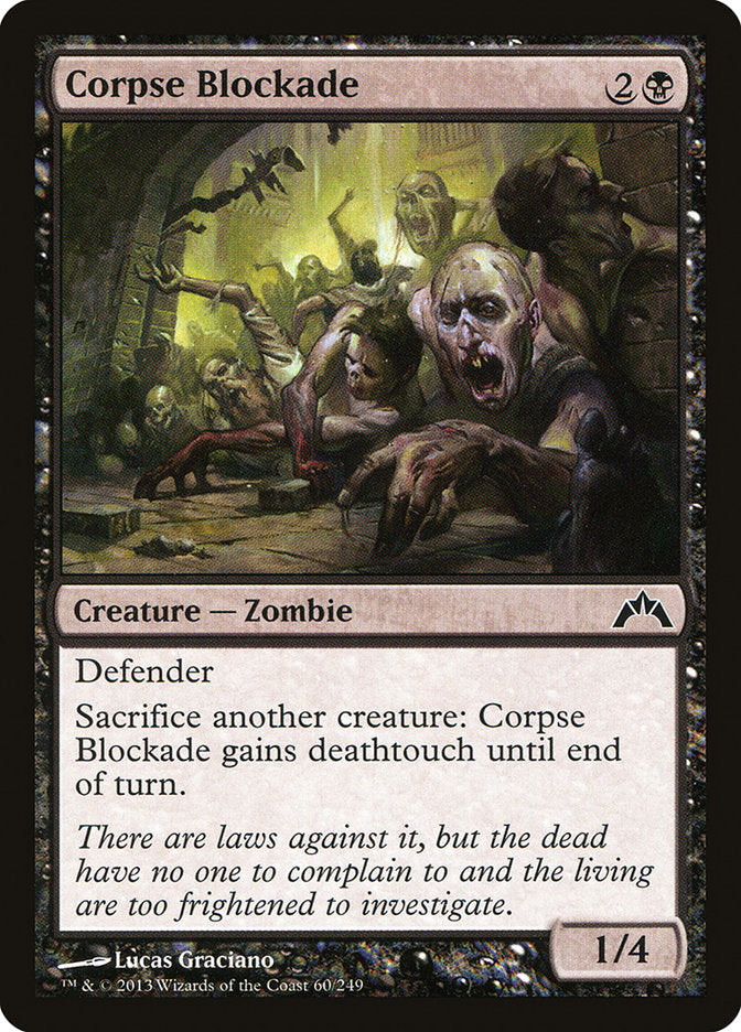 Corpse Blockade [Gatecrash] | Game Master's Emporium (The New GME)