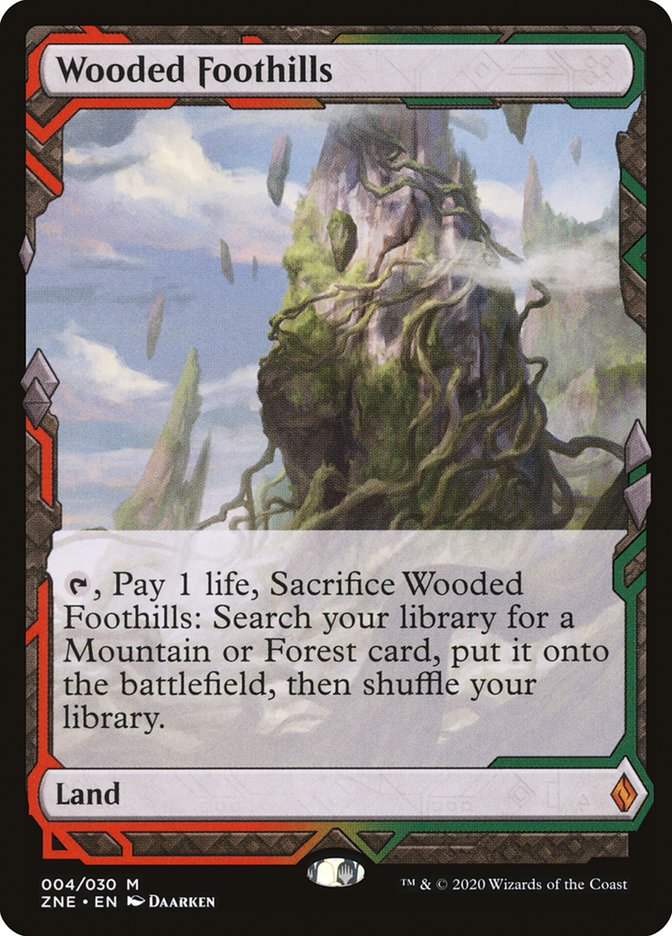 Wooded Foothills (Expeditions) [Zendikar Rising Expeditions] | Game Master's Emporium (The New GME)