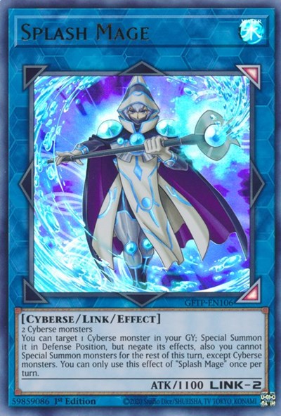 Splash Mage [GFTP-EN106] Ultra Rare | Game Master's Emporium (The New GME)