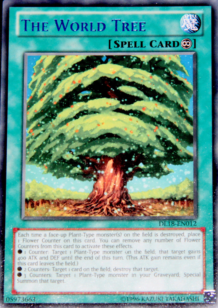 The World Tree (Blue) [DL18-EN012] Rare | Game Master's Emporium (The New GME)