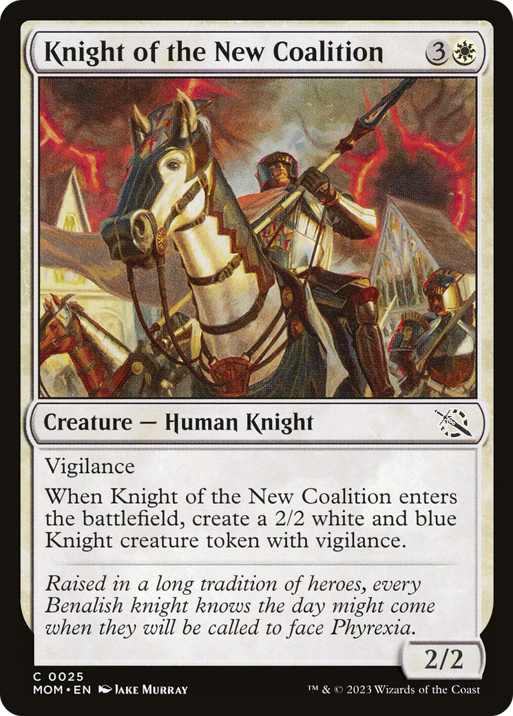 Knight of the New Coalition [March of the Machine] | Game Master's Emporium (The New GME)